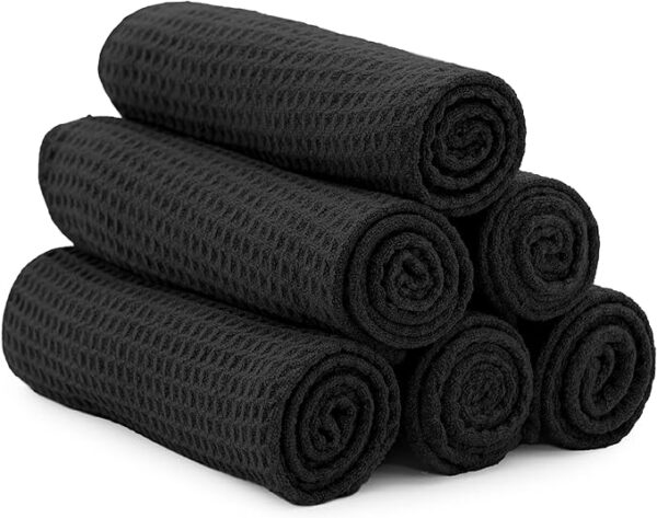 ZenMen Mikrofaser-Fitnesshandtücher, Yoga-Handtuch für Zuhause und die Sporttasche, 40,6 x 68,6 cm, 6er-Pack - Image 2